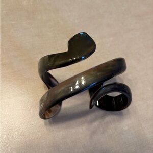 Snake Swirl Cuff Bracelet